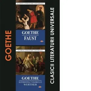 Coperta cărții Pachet Goethe: 1. Faust; 2. Suferintele tanarului werther