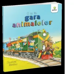 Coperta cărții O zi in gara animalelor