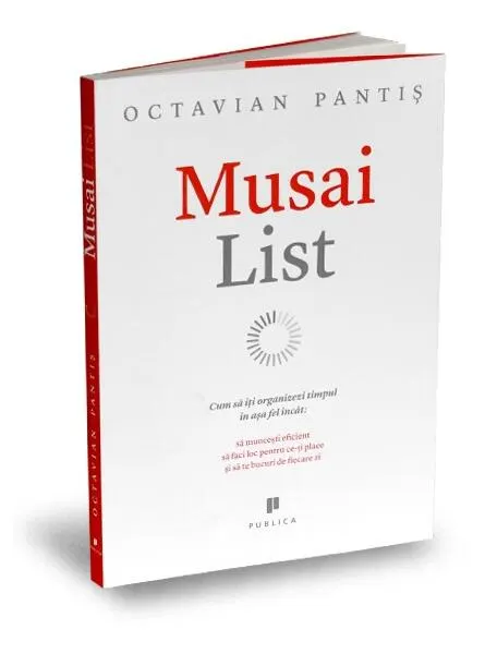 Coperta cărții Musai List