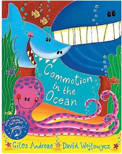 Coperta cărții Commotion in the Ocean (Orchard Picturebooks)