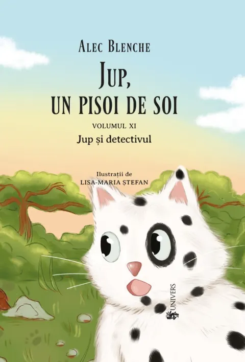Coperta cărții Jup, un pisoi de soi (vol. 11): Jup și detectivul