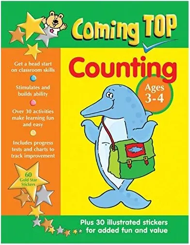 Coperta cărții Counting, Ages 3-4