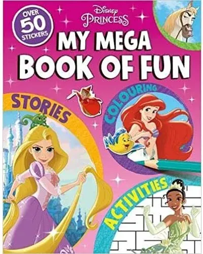 Coperta cărții Disney Princess> My Mega Book of Fun