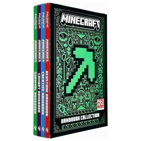 Coperta cărții Minecraft: The Complete Handbook Collection by Mojang (4 Books Box Set)