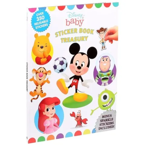 Coperta cărții Sticker Book Treasury (Disney Baby)