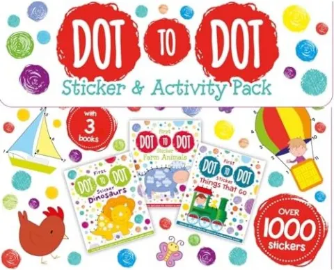 Coperta cărții Dot to Dot Sticker & Activity Pack : Igloo Books Ltd