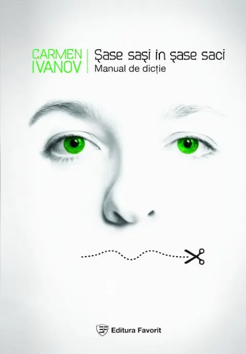 Coperta cărții Șase sași în șase saci. Manual de dicție