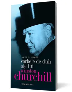 Coperta cărții Vorbele de duh ale lui Winston Churchill