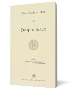 Coperta cărții Despre botez