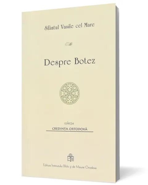 Coperta cărții Despre botez