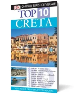Coperta cărții Top 10. CRETA Ghid turistic vizual