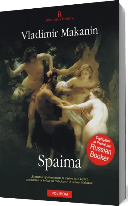 Coperta cărții Spaima