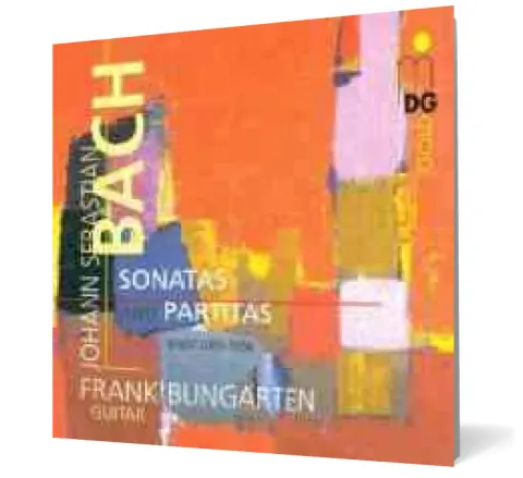 Coperta cărții Bach, J S: Sonatas & Partitas for solo violin, BWV1001-1006 arranged for guitar