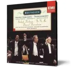 Coperta cărții Beethoven: Triple Concerto for Piano, Violin, and Cello in C major, Op. 56