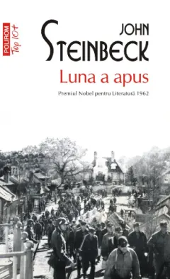 Coperta cărții Luna a apus
