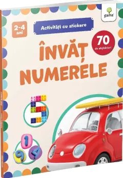Coperta cărții Invat numerele
