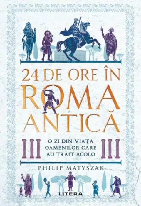 Coperta cărții 24 de ore în Roma antica