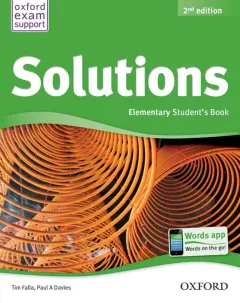 Coperta cărții Solutions 2nd Edition Elementary: Student's Book
