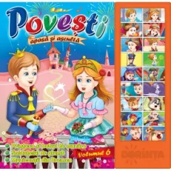 Coperta cărții Carte cu sunete. Povesti volumul 6