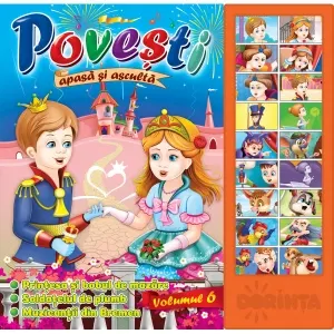 Coperta cărții Carte cu sunete. Povesti volumul 6