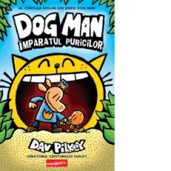 Coperta cărții Dog Man 5. Imparatul puricilor