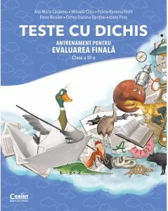 Coperta cărții Teste cu dichis. Antrenament pentru Evaluarea Finala. Clasa a III-a