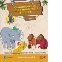 Coperta cărții Comunicare in limba moderna 1 engleza.Caietul elevului. Clasa I
