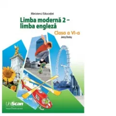 Coperta cărții Limba Moderna 2 - Limba Engleza, Clasa a VI-a. Manualul elevului