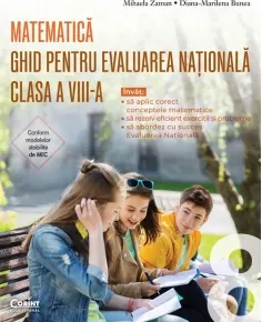 Coperta cărții Pachet Ghid pentru Evaluarea Nationala clasa a VIII-a. Matematica + Ghid modele si sugestii de rezolvare