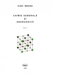 Coperta cărții Chimie generala si anorganica. Volumul I