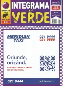 Coperta cărții Integrama verde. Nr.70/2023