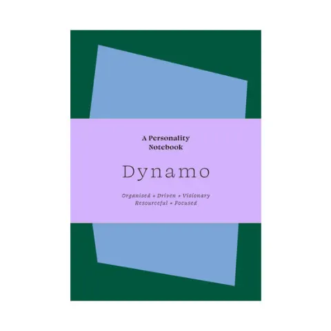 Coperta cărții Dynamo: A Personality Notebook