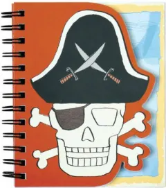 Coperta cărții Skull & Crossbones Layered Journal