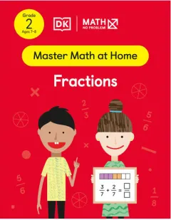 Coperta cărții Math - No Problem! Fractions, Grade 2 Ages 7-8