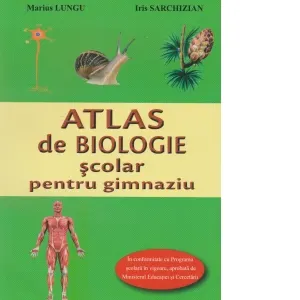 Coperta cărții Atlas de biologie scolar pentru gimnaziu
