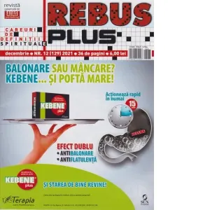 Coperta cărții Rebus Plus. Nr. 12/2021