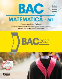 Coperta cărții Bacalaureat 2027 - Matematică