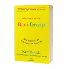 Coperta cărții Bani fericiti. Arta japoneza de a face pace cu banii tai