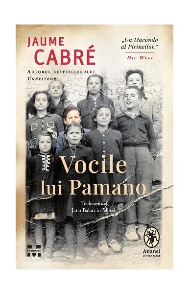 Coperta cărții Vocile lui Pamano