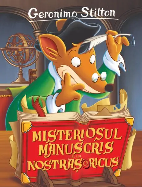 Coperta cărții Misteriosul manuscris al lui Nostrașoricus