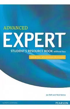 Coperta cărții Expert Advanced Student's Resource Book without key - Jan Bell, Nick Kenny