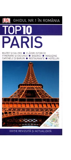 Coperta cărții Top 10 Paris |