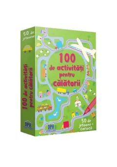 Coperta cărții 100 de activitati pentru calatorii |