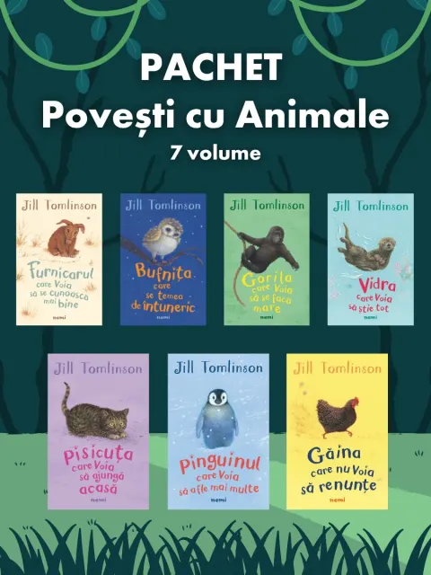 Coperta cărții Pachet Povești cu animale 7 vol.