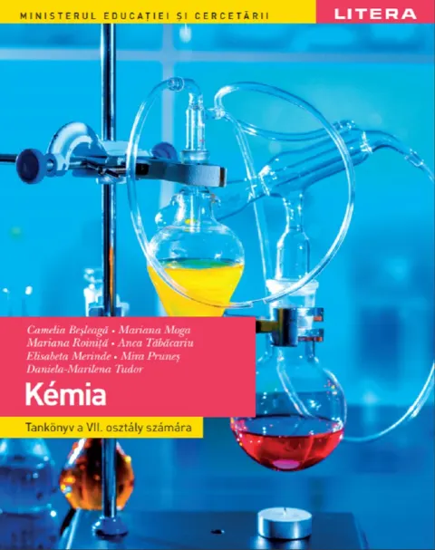 Coperta cărții Chimie. Manual in limba maghiara. Clasa a VII-a