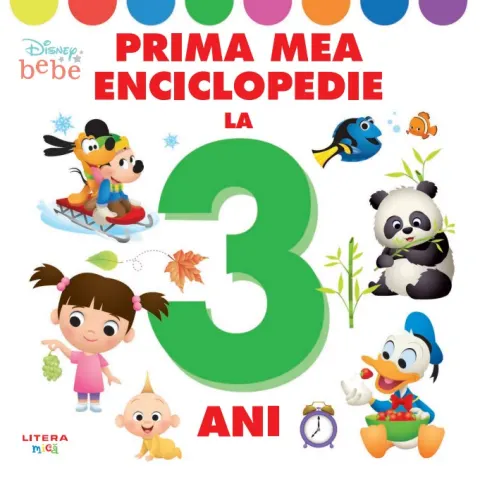 Coperta cărții Disney. Prima mea enciclopedie la 3 ani
