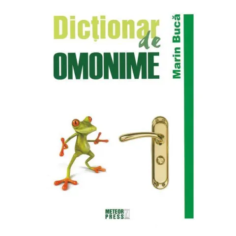 Coperta cărții Dicționar de omonime
