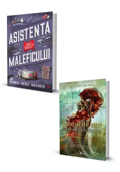 Coperta cărții Pachet Asistenta Maleficului + Lantul de aur. Set 2 carti