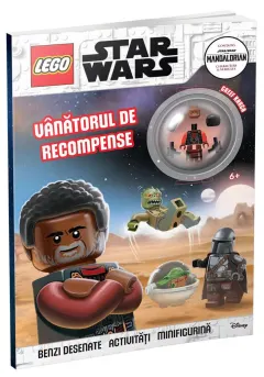 Coperta cărții LEGO® Star Wars – Vanatorul de recompense (carte de activitati cu minifigurina LEGO®)
