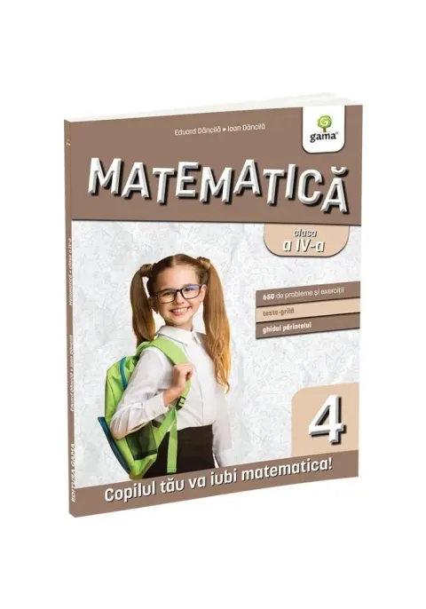 Coperta cărții Matematica clasa a IV-a. Editia a III-a/ Matematica pentru clasele primare
